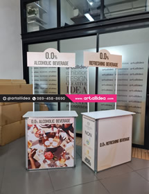 Promotion Counter โต๊ะชงชิมสำหรับออกบูธ